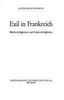 Exil in Frankreich by Alfred Kantorowicz