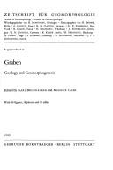 Cover of: Graben: Geology and geomorphogenesis