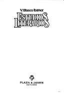 Cover of: Estudios literários