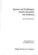 Cover of: Romane und Erzählungen zwischen Romantik und Realismus by herausgegeben von Paul Michael Lützeler.