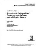 Conference digest by International Conference on Infrared and Millimeter Waves (17th 1992 Pasadena, Calif.)