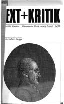 Cover of: Adolph Freiherr Knigge by Hugo Dittberner