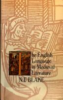 Cover of: The English language in medieval literature by N. F. Blake