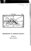Cover of: Bibliography of Jamaican geology