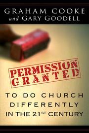 Cover of: Permission Granted to Do Church Differently in the 21st Century