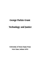 Cover of: Technology and justice