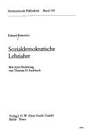 Cover of: Sozialdemokratische Lehrjahre