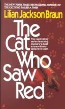 Cover of: THE CAT WHO SAW RED by Jean Little