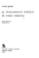 Cover of: El pensamiento poético de Pablo Neruda