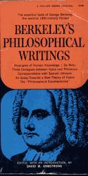 Cover of: Berkeley's philosophicla writings