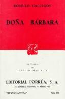 Cover of: Don a Ba rbara by Rómulo Gallegos