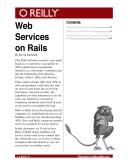 Cover of: Web services on rails | Kevin Marshall