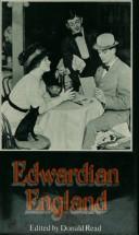 Cover of: Edwardian England by edited by Donald Read
