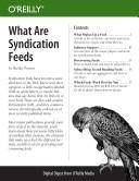 Cover of: What are syndication feeds by Shelley Powers