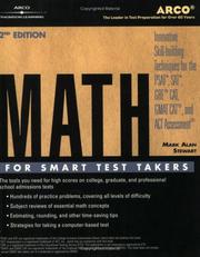 Cover of: Math for smart test takers by Stewart, Mark A.