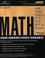 Cover of: Math for smart test takers