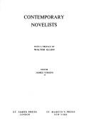 Cover of: Contemporary novelists. by James Vinson