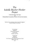 The Isabella Beecher Hooker Project by Anne Throne Margolis