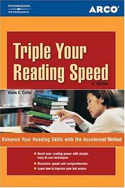 Cover of: Triple your reading speed