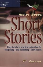 Cover of: How to write short stories by Sharon Sorenson