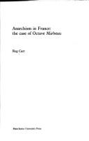 Cover of: Anarchism in France by Reg Carr