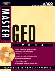 Cover of: Master the GED 2004 (Academic Test Preparation Series)