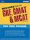 Cover of: Math review for the GRE, GMAT & MCAT.