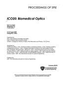 Cover of: ICO20: biomedical optics : 21-26 August, 2005, Changchun, China