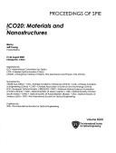 Cover of: ICO20: materials and nanostructures : 21-26 August, 2005, Changchun, China