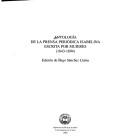 Cover of: Antología de la prensa períodica isabelina escrita por mujeres, 1843-1894 by edición de Íñigo Sánchez Llama.