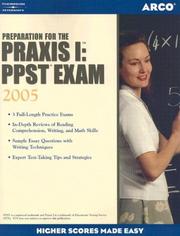 Cover of: Prep for PRAXIS: PRAXIS I/PPST Exam 8e (Preparation for the Praxis I/Ppst Exam)