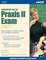 Cover of: Prep for PRAXIS by Arco