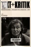 Cover of: Ilse Aichinger