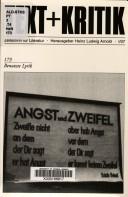 Cover of: Benutzte Lyrik by Gastredaktion: Gunter E. Grimm in Zusammenarbeit mit Hermann Korte.
