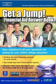 Cover of: Get a jump!: the financial aid answer book.