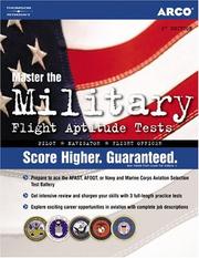 Cover of: Military Flight Aptitude Tests, 6/e