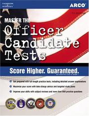 Cover of: Officer Candidate, 7th edition by Weiner & Ostrow