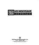 Cover of: 1960, les nouveaux réalistes by 