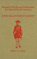 Cover of: Pursuit of profit and preferment in colonial North America: John Bradstreet's quest