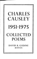 Cover of: Collected poems, 1951-1975