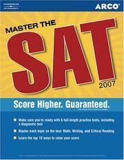 Cover of: Master the SAT, 2007/e