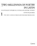 Cover of: Two millenia of poetry in Latin: an anthology of works of cultural and historic interest / edited by Jan Öberg