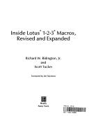 Cover of: Inside Lotus 1-2-3 macros