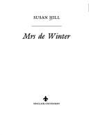 Cover of: Mrs. de Winter