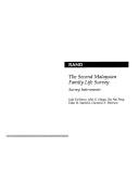 Cover of: The Second Malaysian family life survey by Julie DaVanzo ... [et al.]