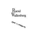 Cover of: Raoul Wallenberg