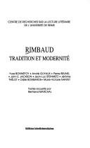 Cover of: Rimbaud, tradition et modernité