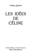 Les idées de Céline by Philippe Alméras