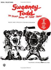 Cover of: Sweeney Todd - Vocal Selections by Stephen Sondheim