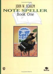 Cover of: Schaum Note Spellers Book 1 by John W. Schaum